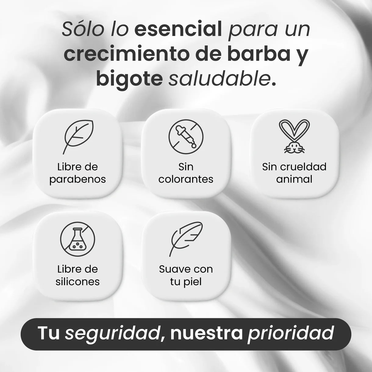 Bálsamo Apolo para Crecimiento de Barba Ultra Potente con Minoxidil 20% | 100mL