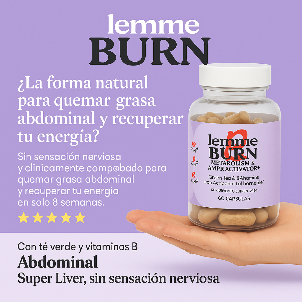 Quemador de grasa Lemme Burn 60 caps