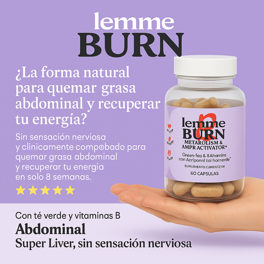 Quemador de grasa Lemme Burn 60 caps